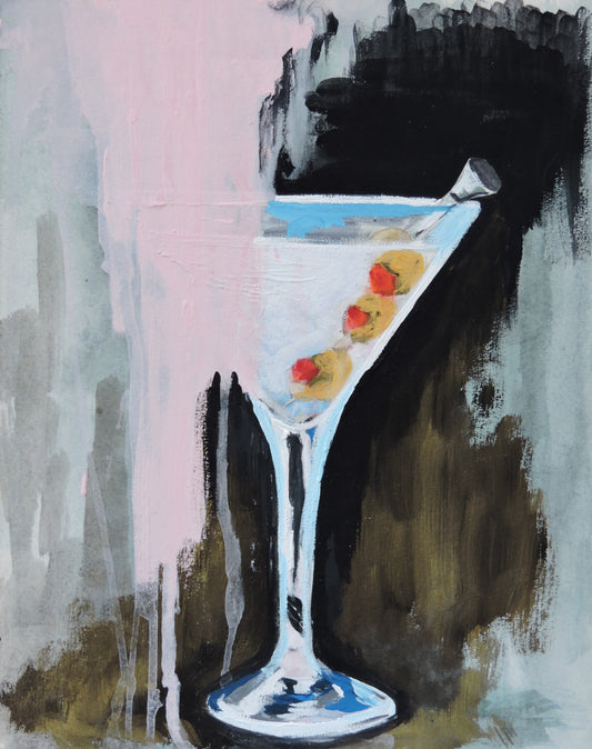 Martini Muse 8x10 Inches