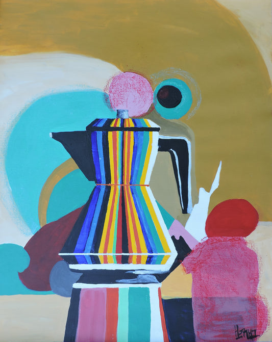 Morning Ritual 16x20 Inches